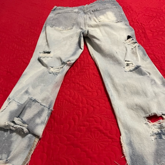 Handmade Personalized (Cut it )Old Navy Relaxed Fit Jeans.. Size 16… Last Pair.. - Picture 2 of 5